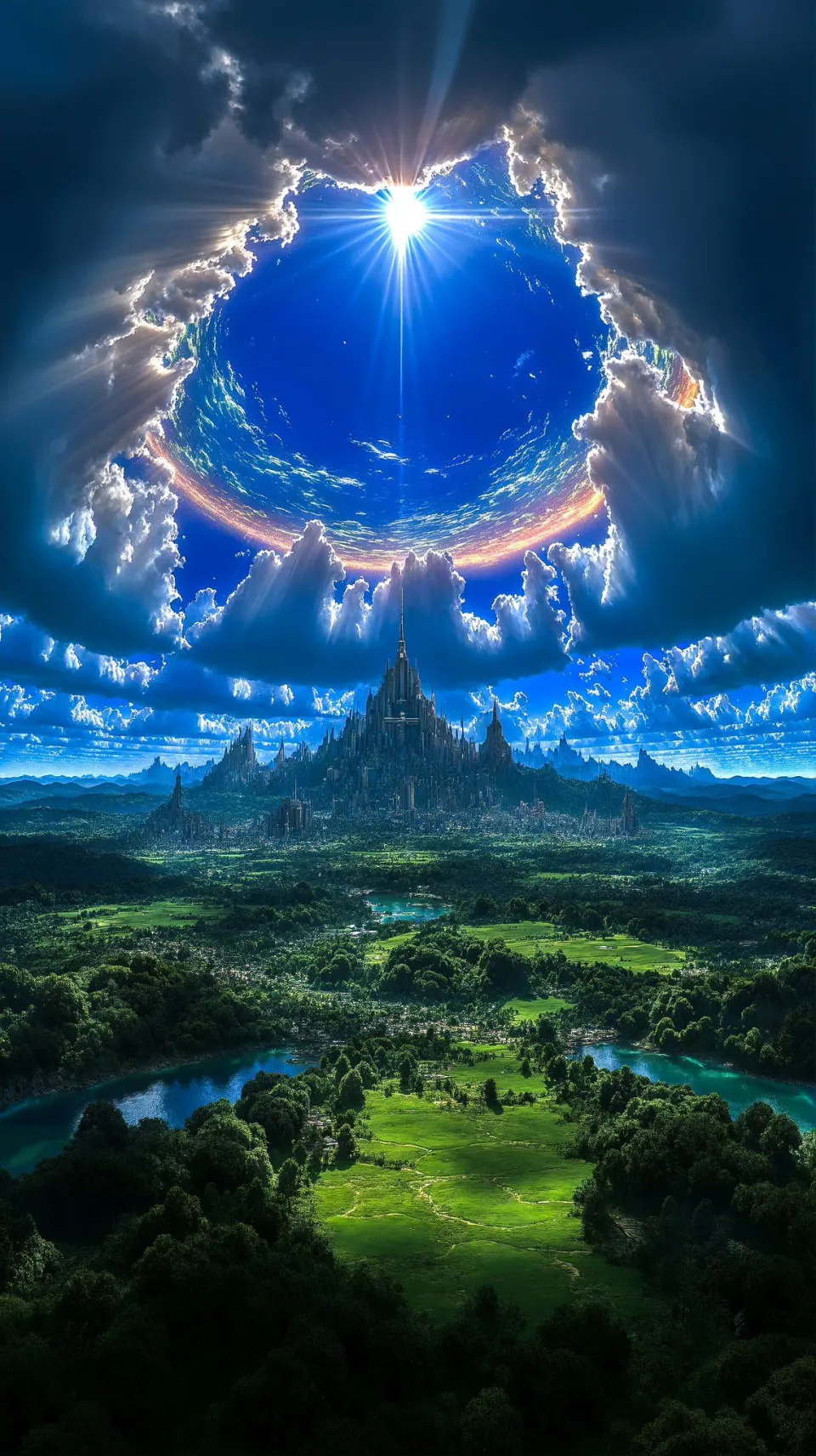 天环之下的翡翠王城