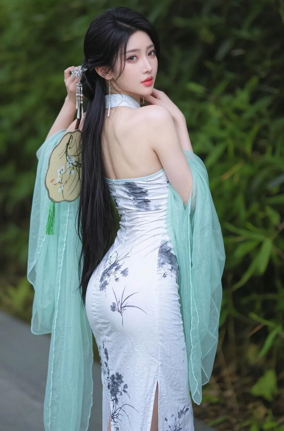 竹影水墨园林