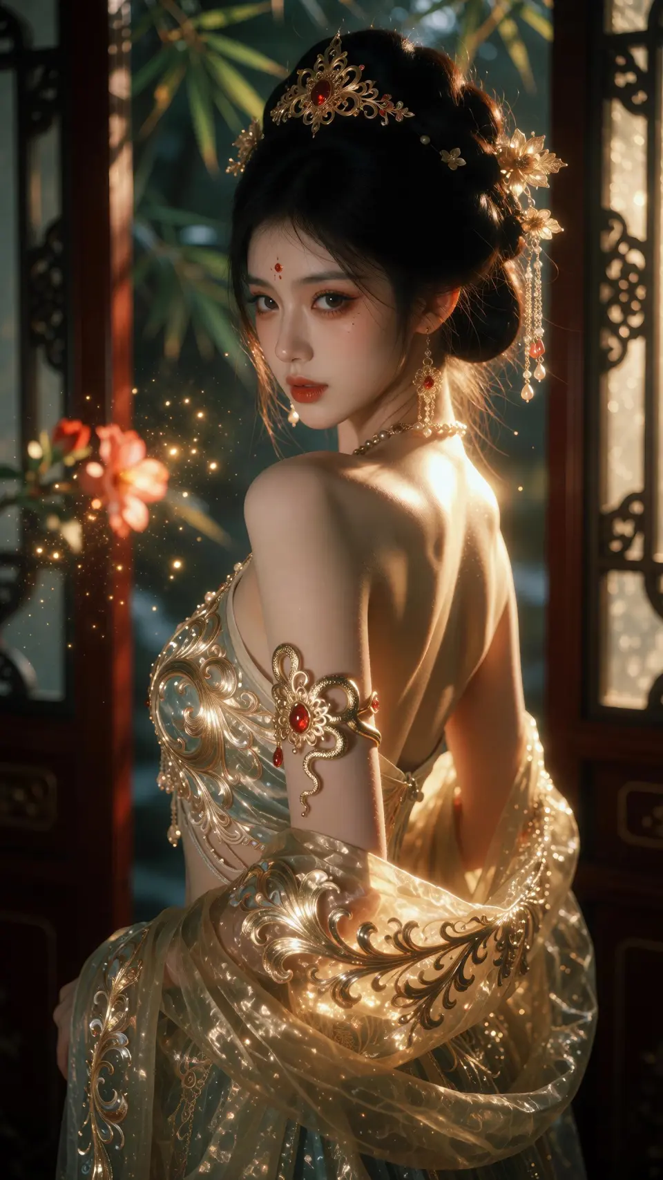 古风女性幻想肖像