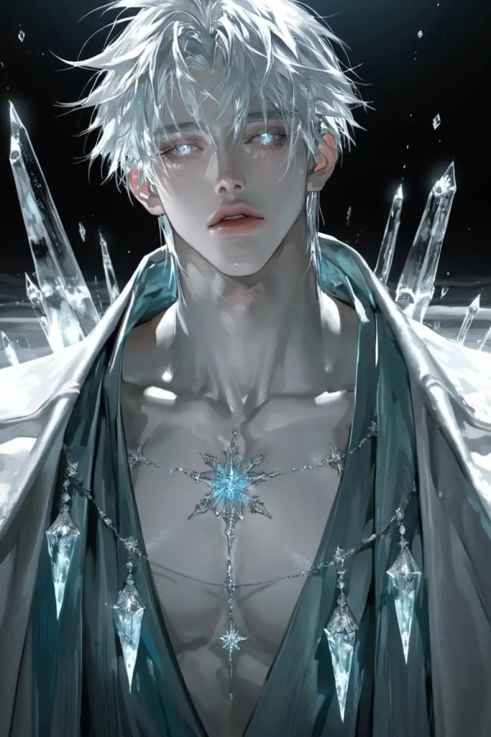 冰晶霜雪少年
