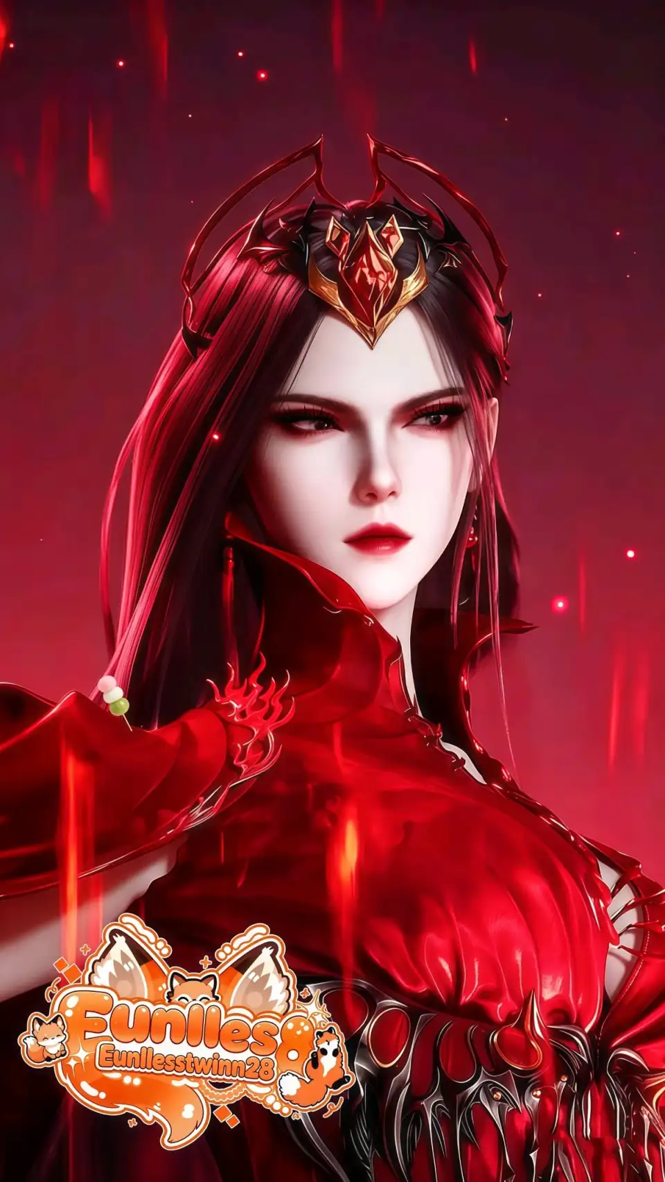 赤红王冠奇幻女性角色