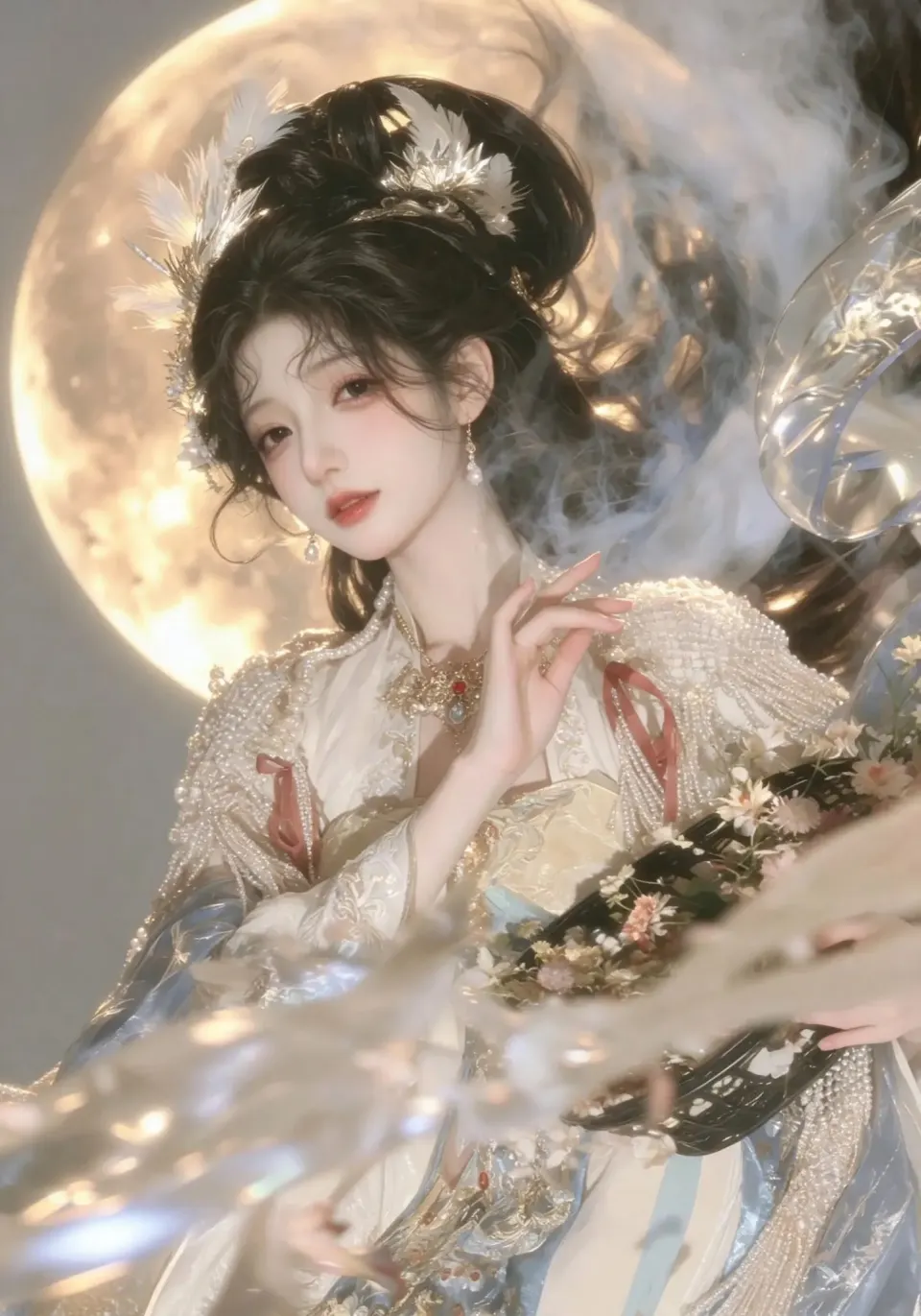 古风女性幻想肖像