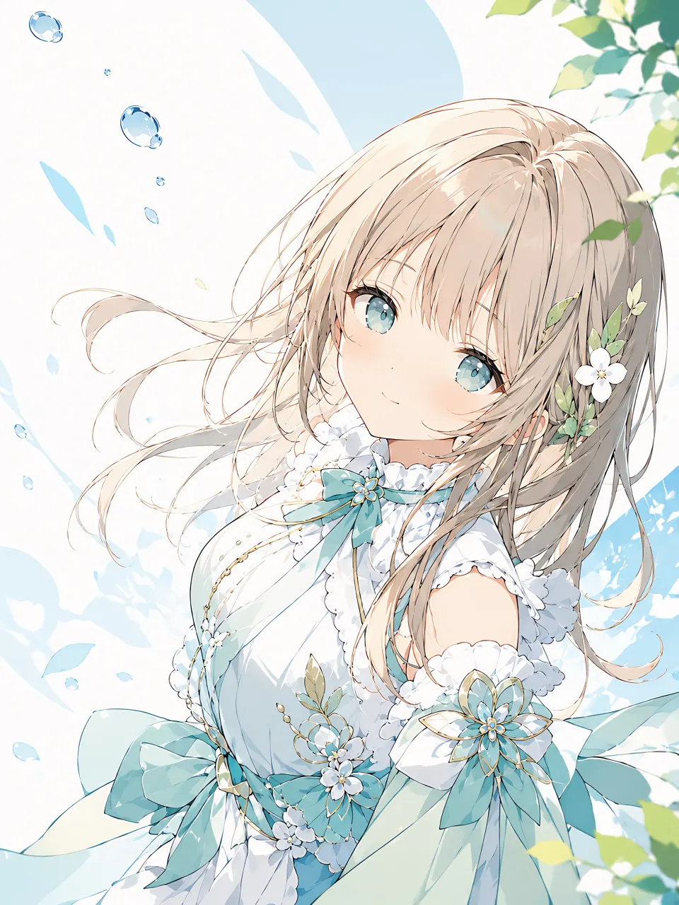 清风花语少女