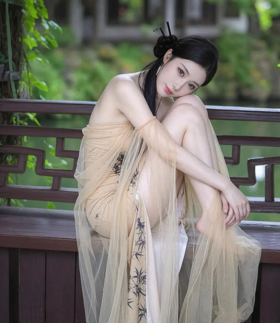 竹影水墨园林