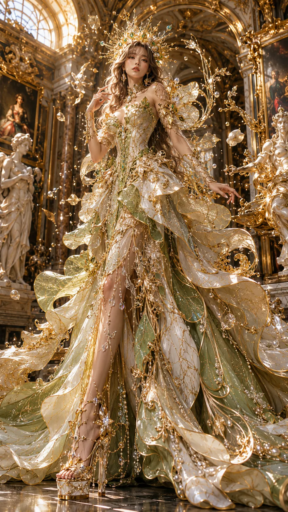 金叶女神降临巴洛克殿