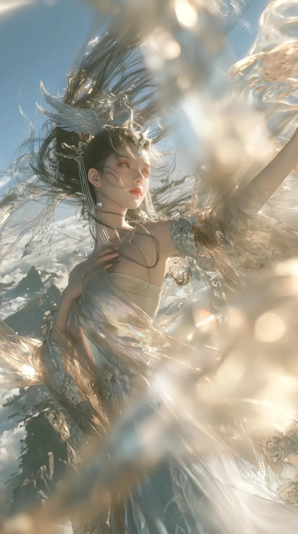 古风女性幻想肖像