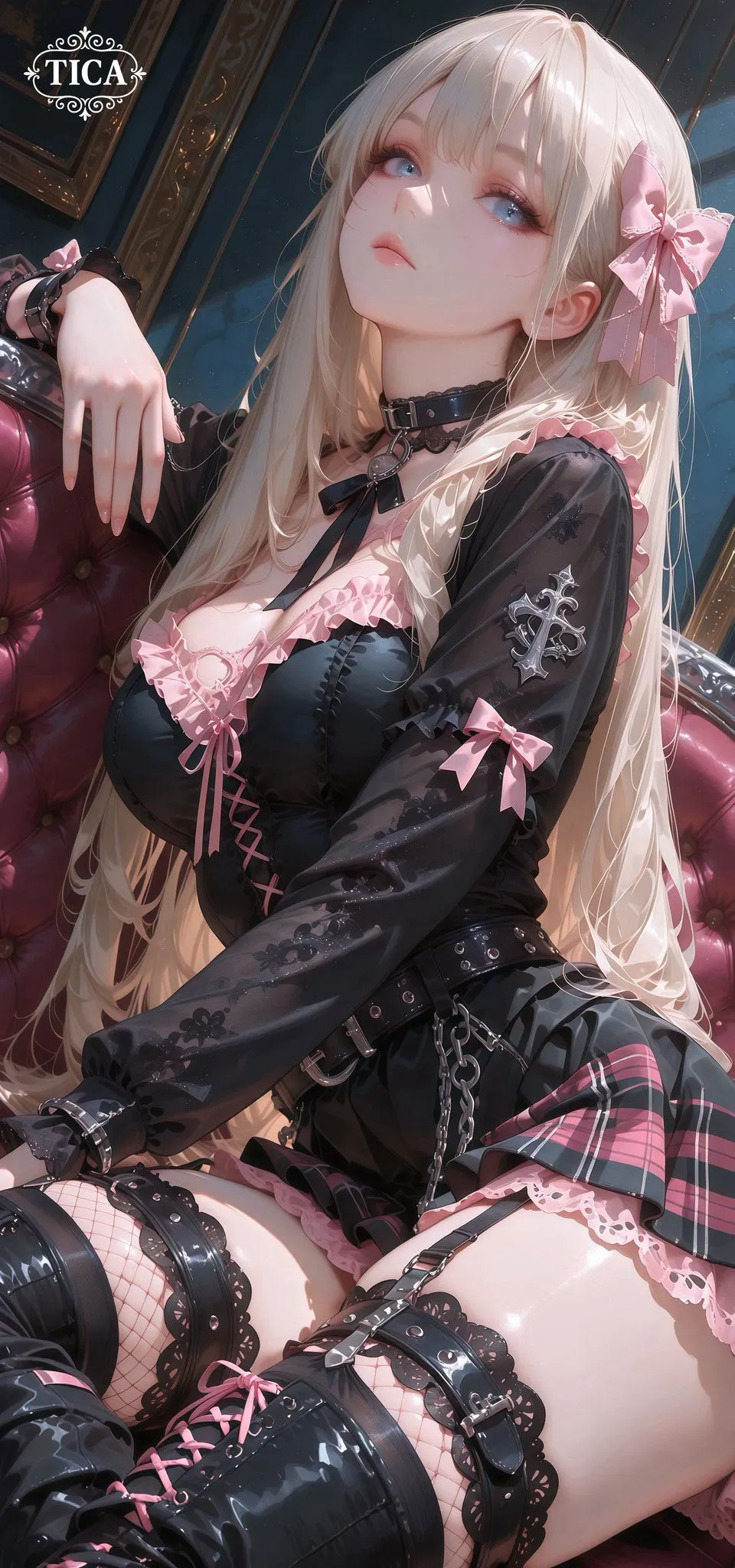 黑玫瑰哥特少女