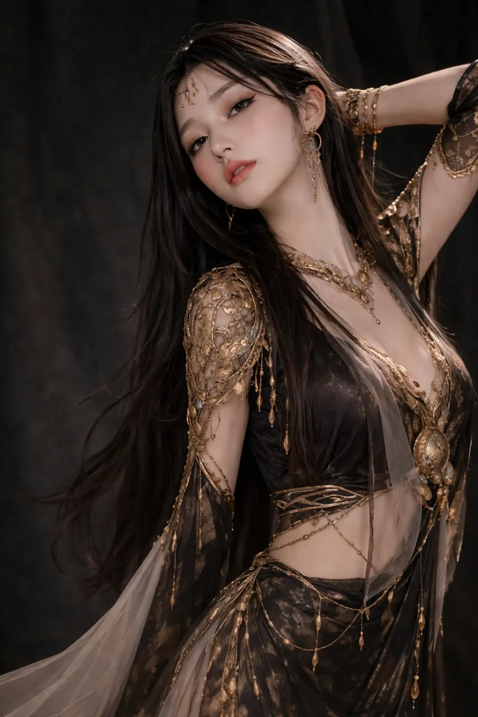 黑金异域舞娘