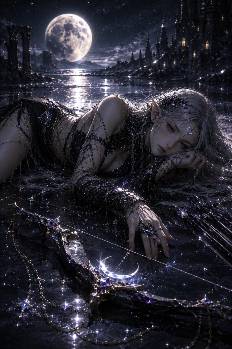 月夜星链精灵