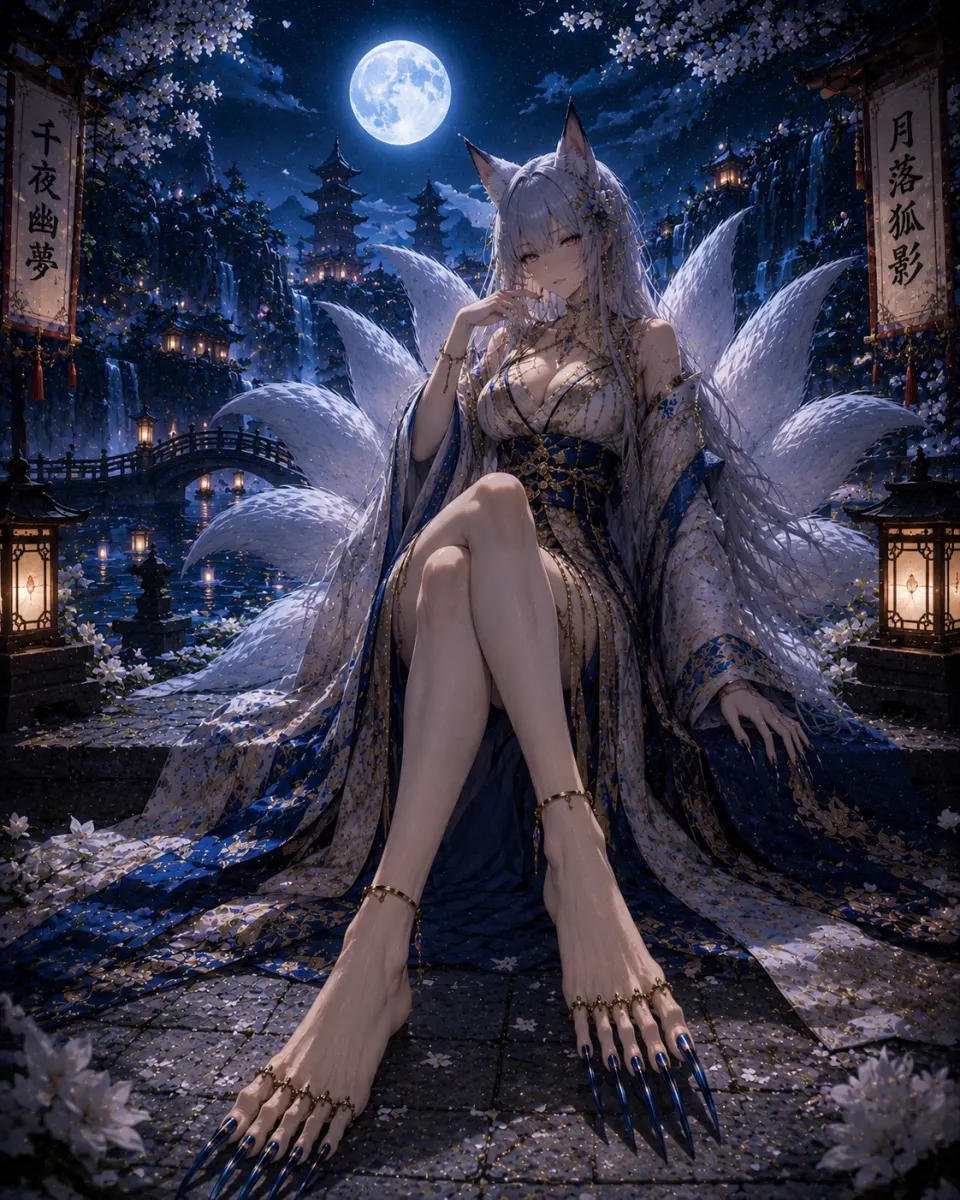 月夜九尾狐姬