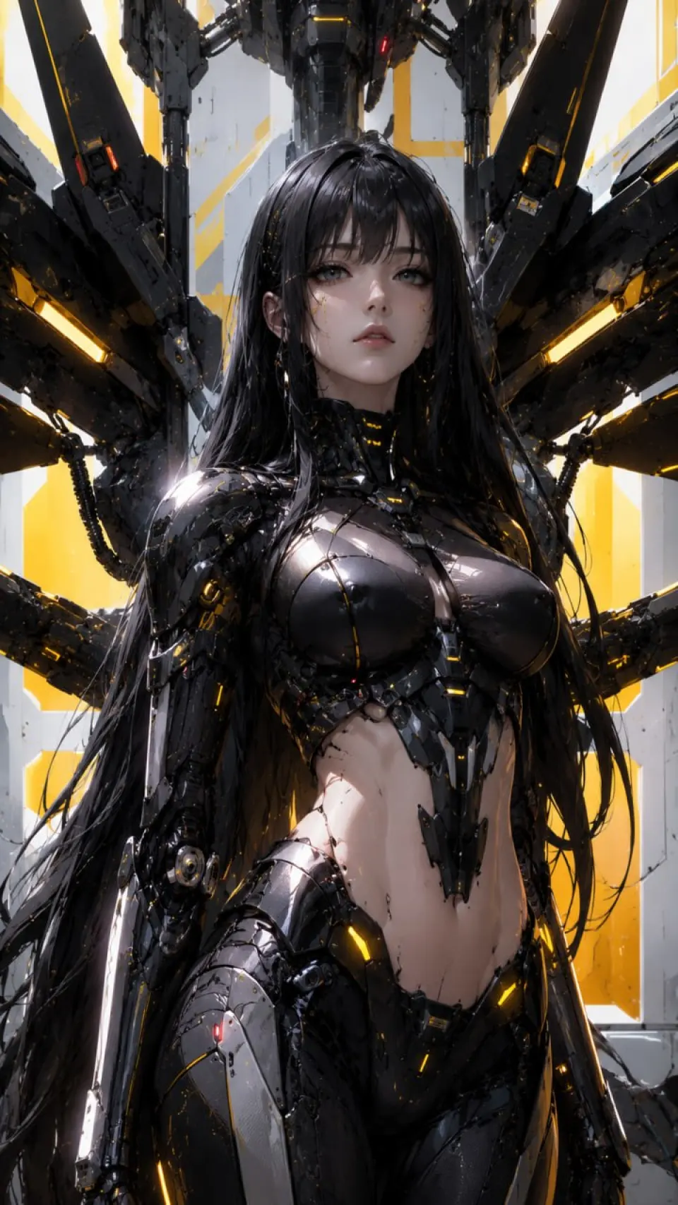 黑金机甲少女