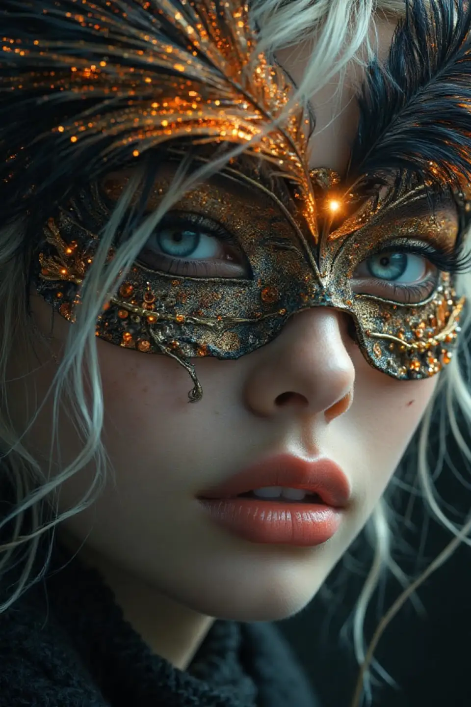 金羽幻面
