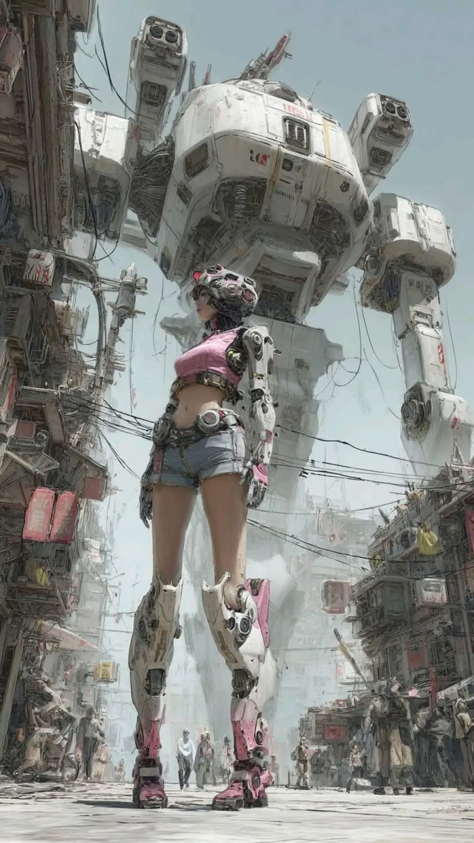 机甲少女与巨构