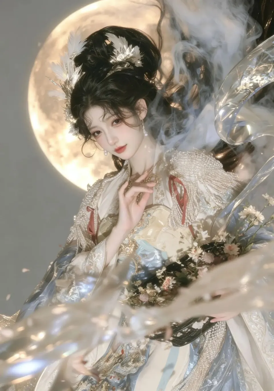 古风女性幻想肖像