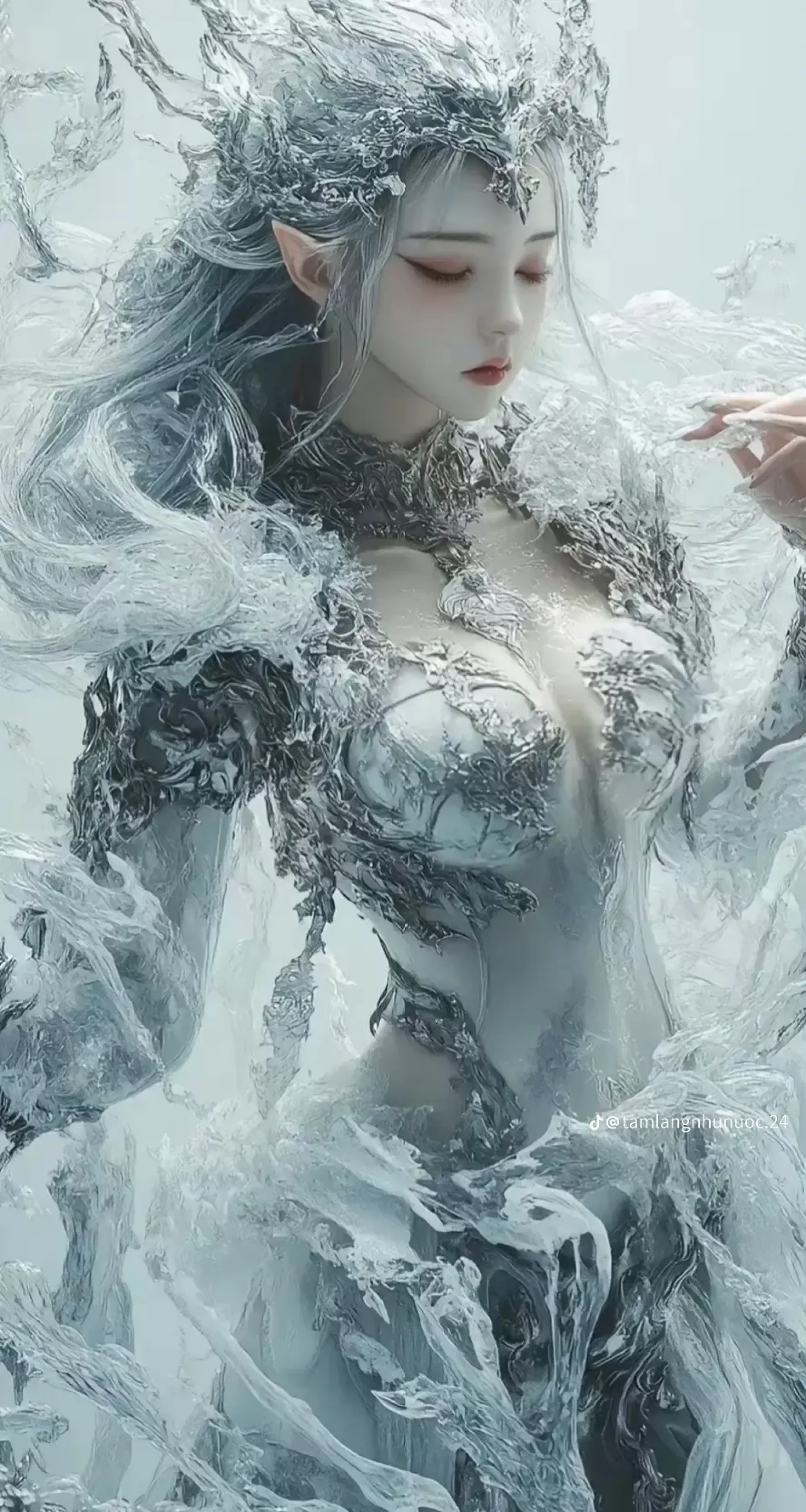 冰晶精灵少女