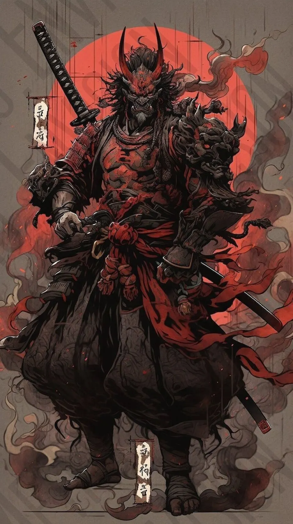 赤鬼武士